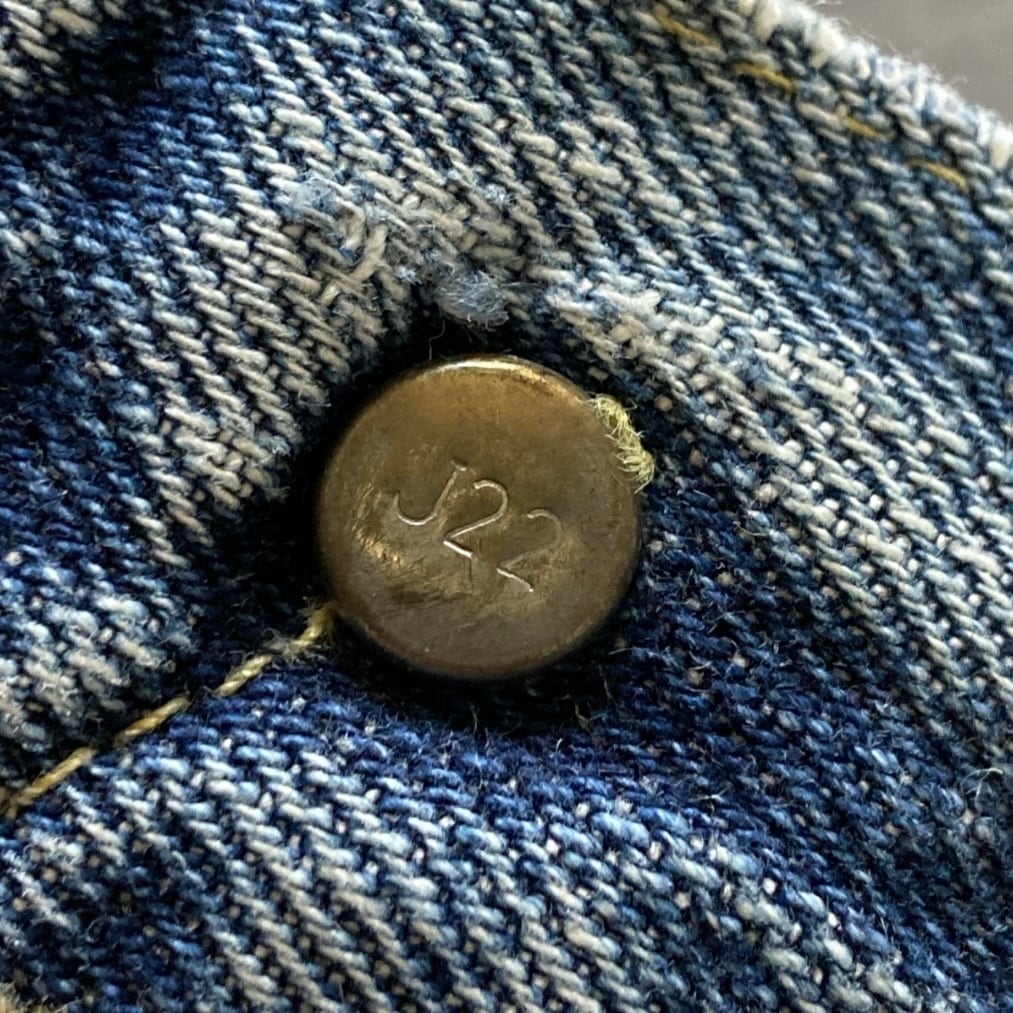 W31】90's Levis 702XX リーバイス 95年製 裏ボタン刻印J22 JAPAN製