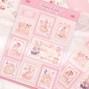 新作☆FL814 |Fairylady【假日竖琴诗】キラキラシートシール 新作☆FL814 |Fairylady【假日竖琴诗】キラキラシートシール