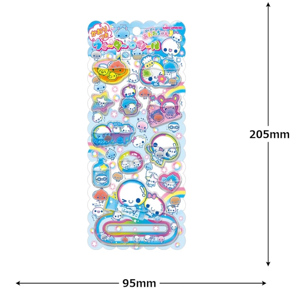 あわわちゃん ウォーターインシール | candybox