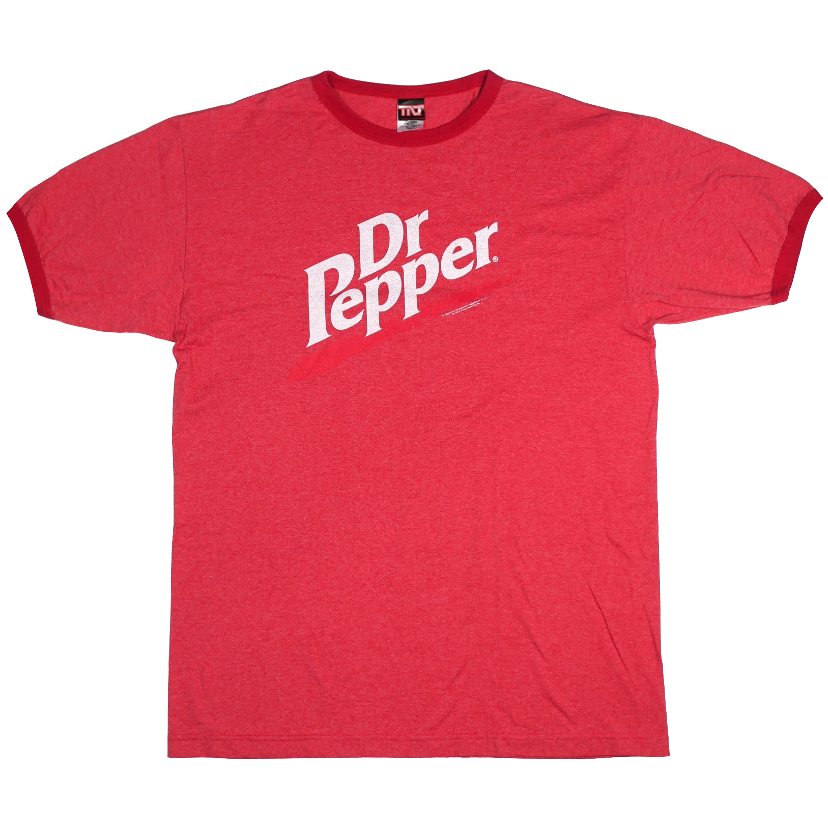 USED【L】 Vintage 00s Dr. Pepper Ringer Tee / TNT ©2006