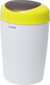 COMBI コンビ 紙おむつ処理ポット 防臭おむつポット スマートポイ リードホワイト カセット1個付き