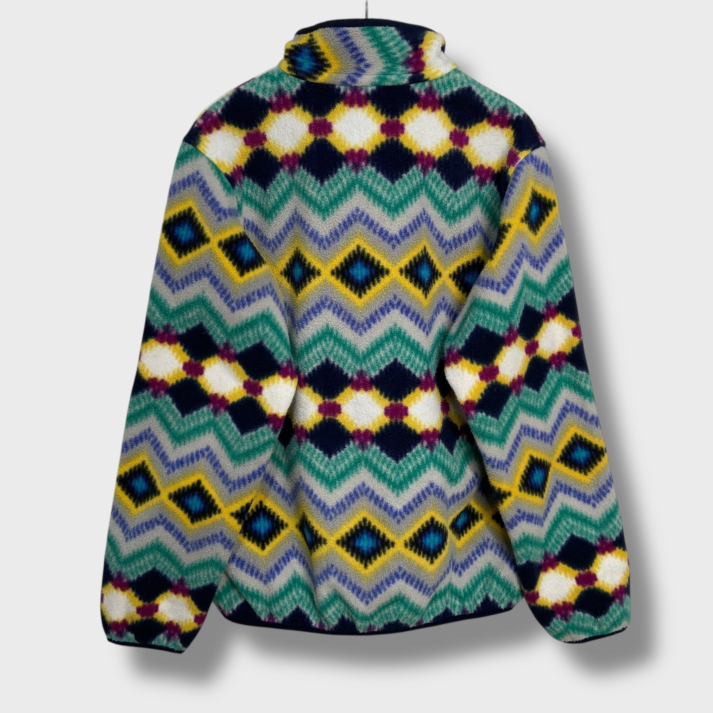 patagonia パタゴニア シンチラスナップT フリース 幾何学模様 柄 M