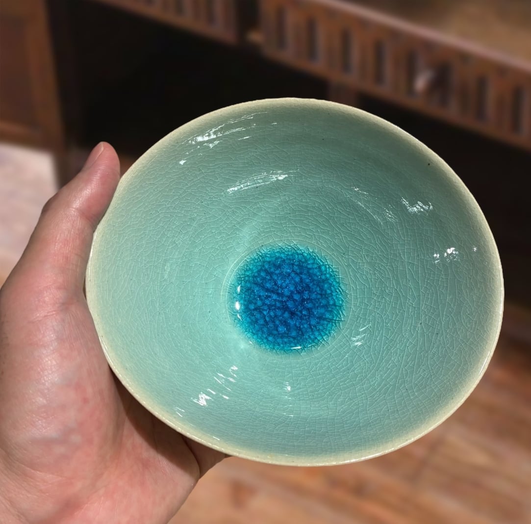 ボウルS(350cc) たわみボウル 空色 | TSUNE;田中恒子の器 オンラインストア