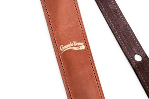 ウクレレストラップ 栃木レザー BR