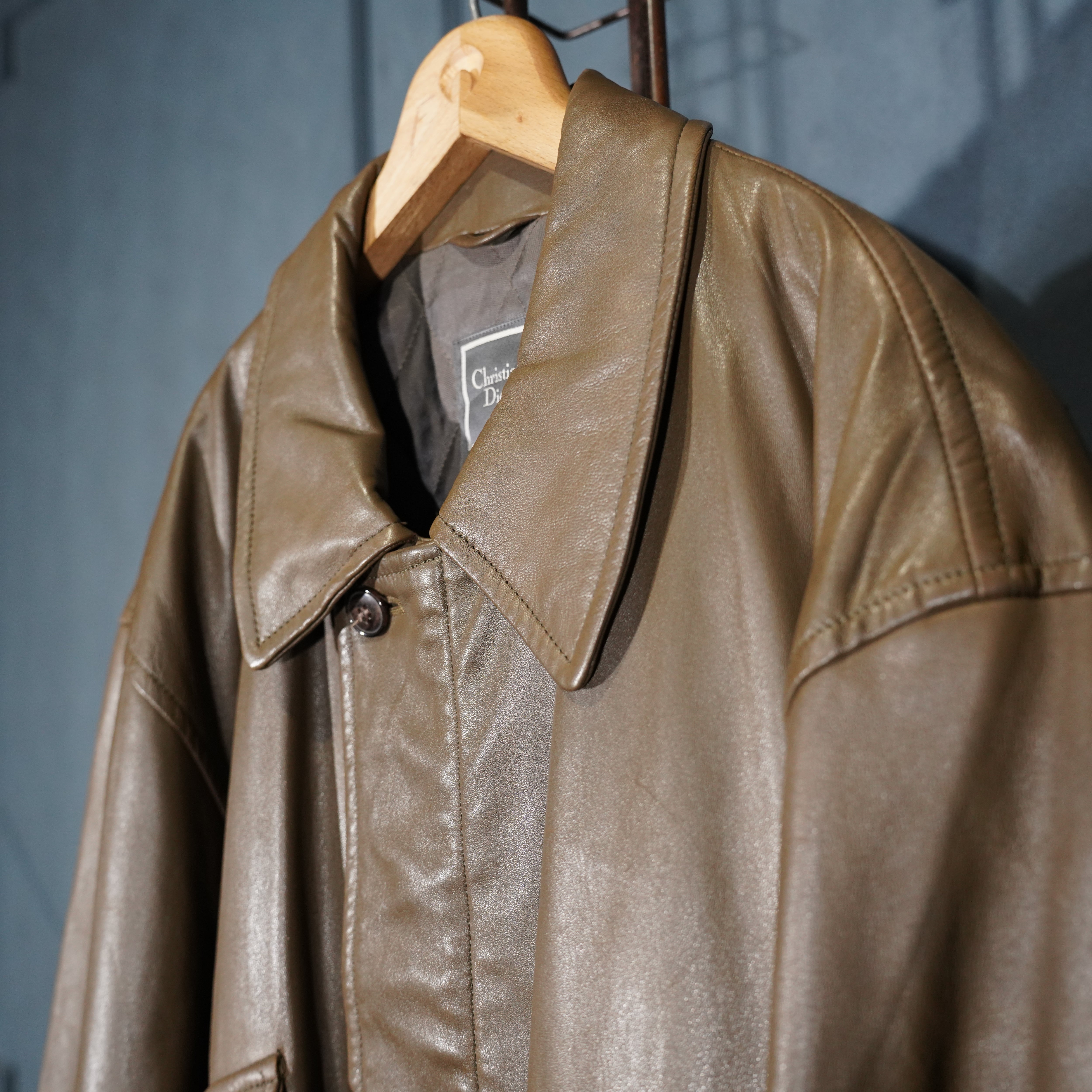 Christian Dior SHEEP SKIN ZIP UP BLOUSON/クリスチャンディオール