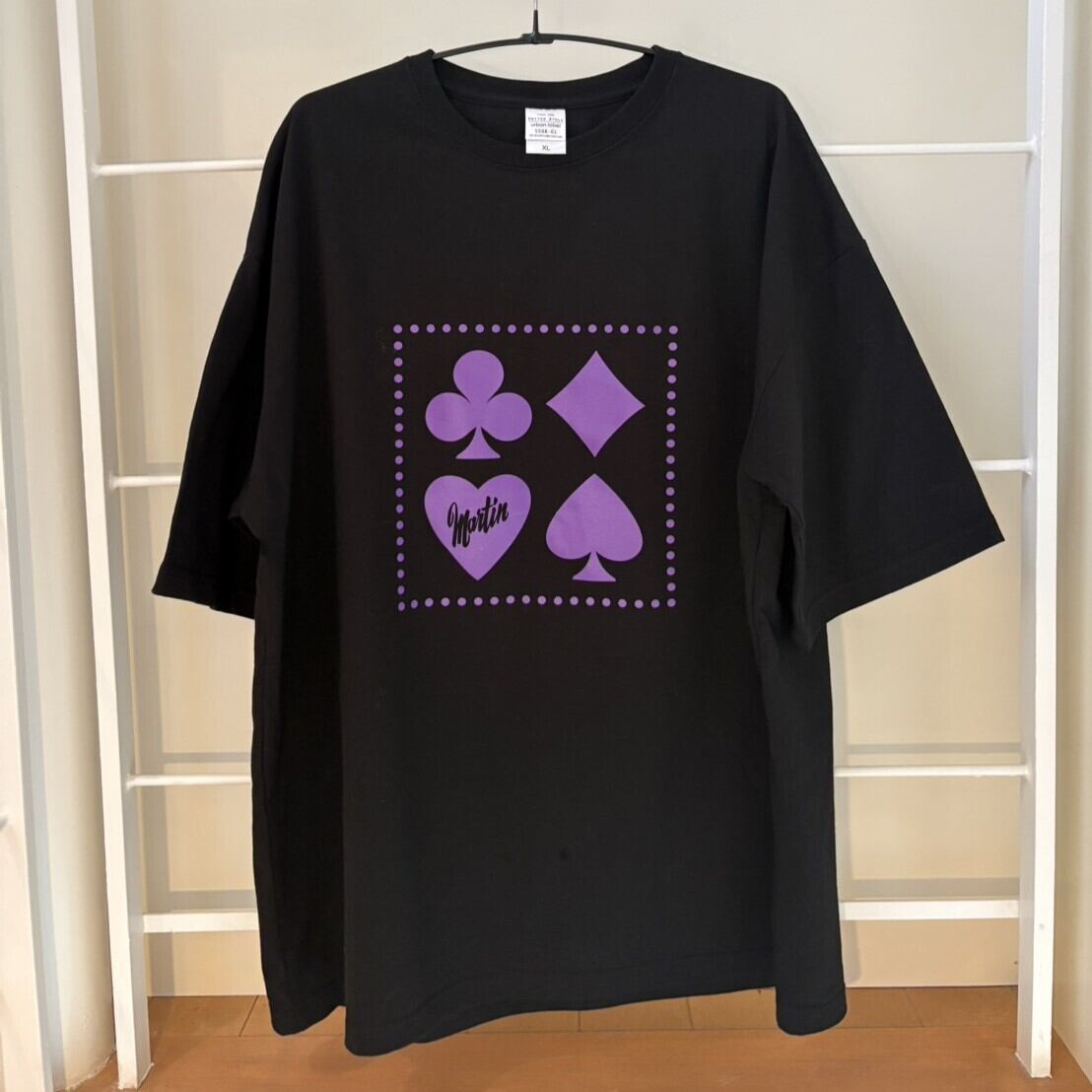 70/40ビッグTシャツ ブラック | Masayuki Suzuki Shop