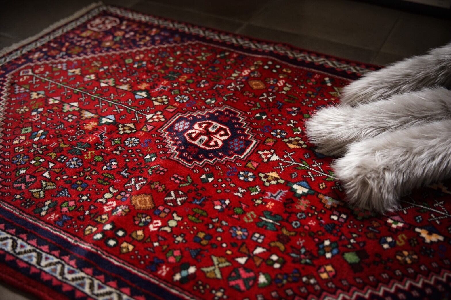 147 -Vintage qashqai rug