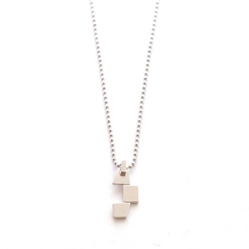 Geometric Pattern Necklace - Trapezoid