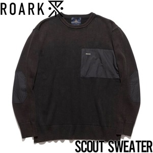 コットンセーター THE ROARK REVIVAL ロアークリバイバル SCOUT SWEATER RKJ950 日本代理店正規品L