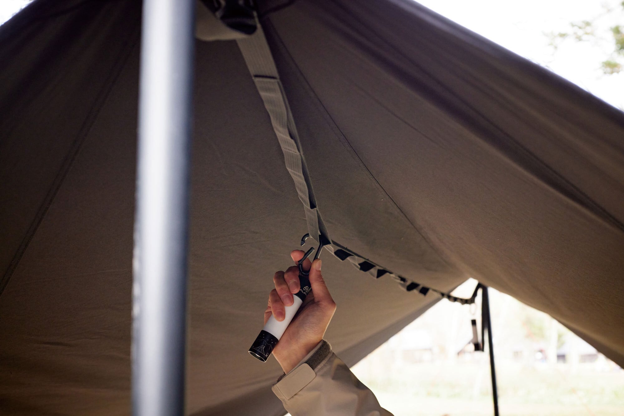 エルメスTC BK（TP-100BK）タープ | アウトドア・キャンプ用品【LALPHA