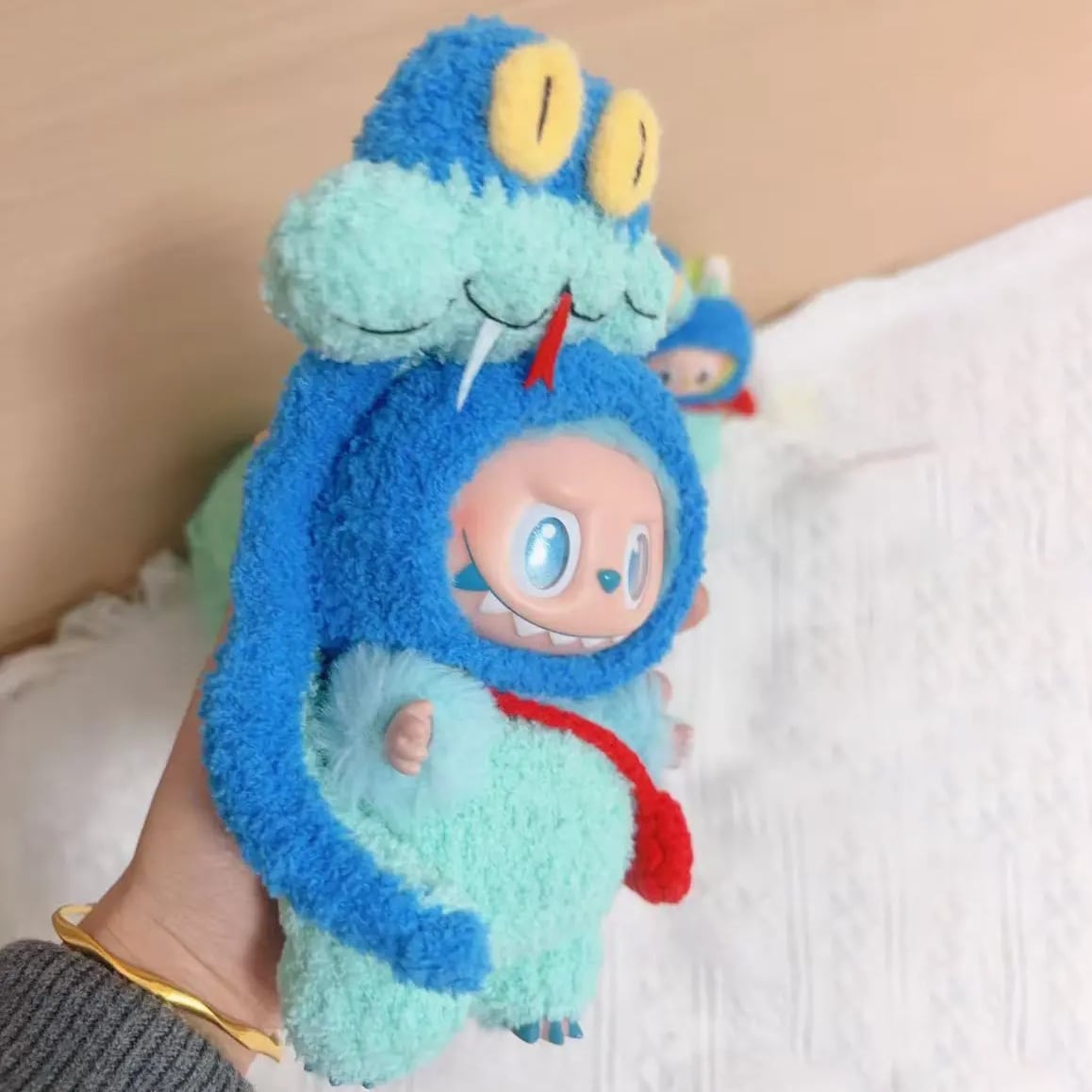 高品質 labubu 蛇さん ラブブ クレイジーアニマルシリーズ 新作登場