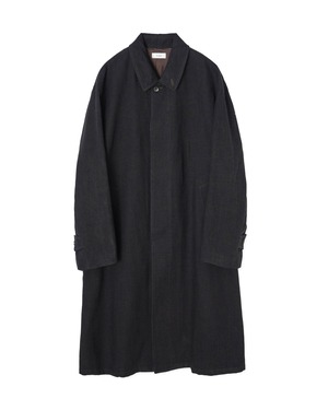 Nomàt "COTTON WOOL Soutien Collar Coat〔Dark Brown〕"