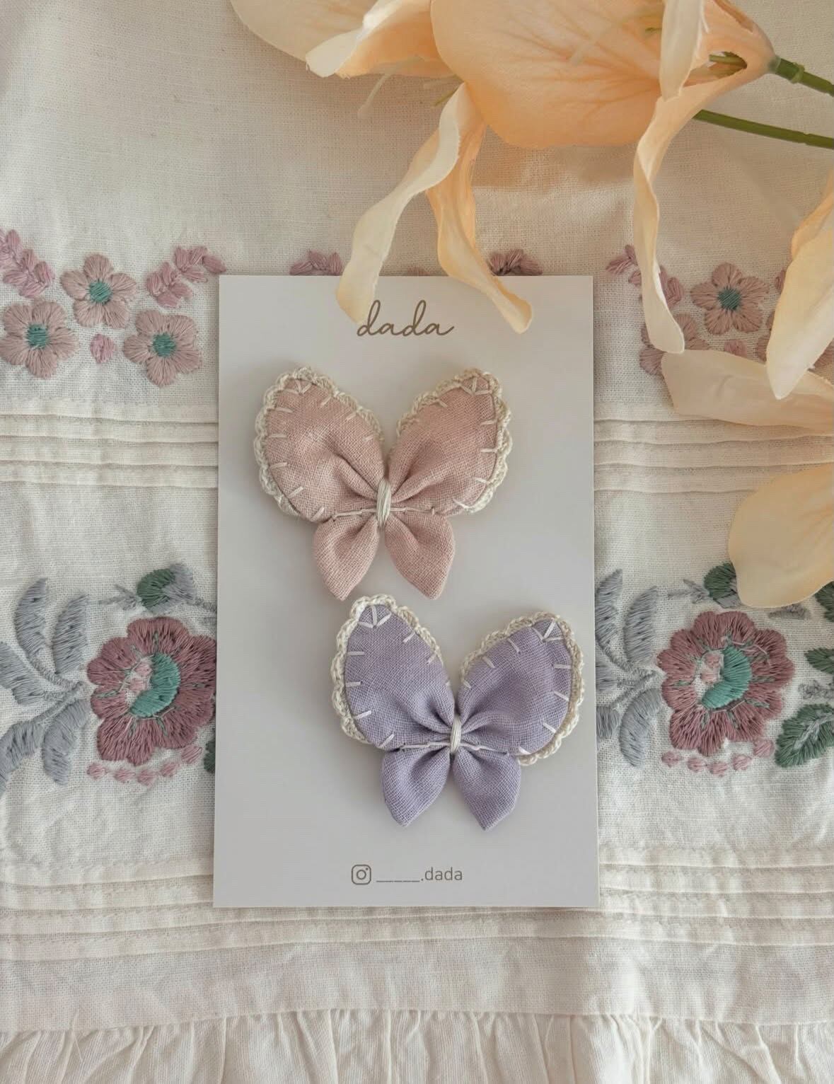 【dada.】butterfly lace(1ea)