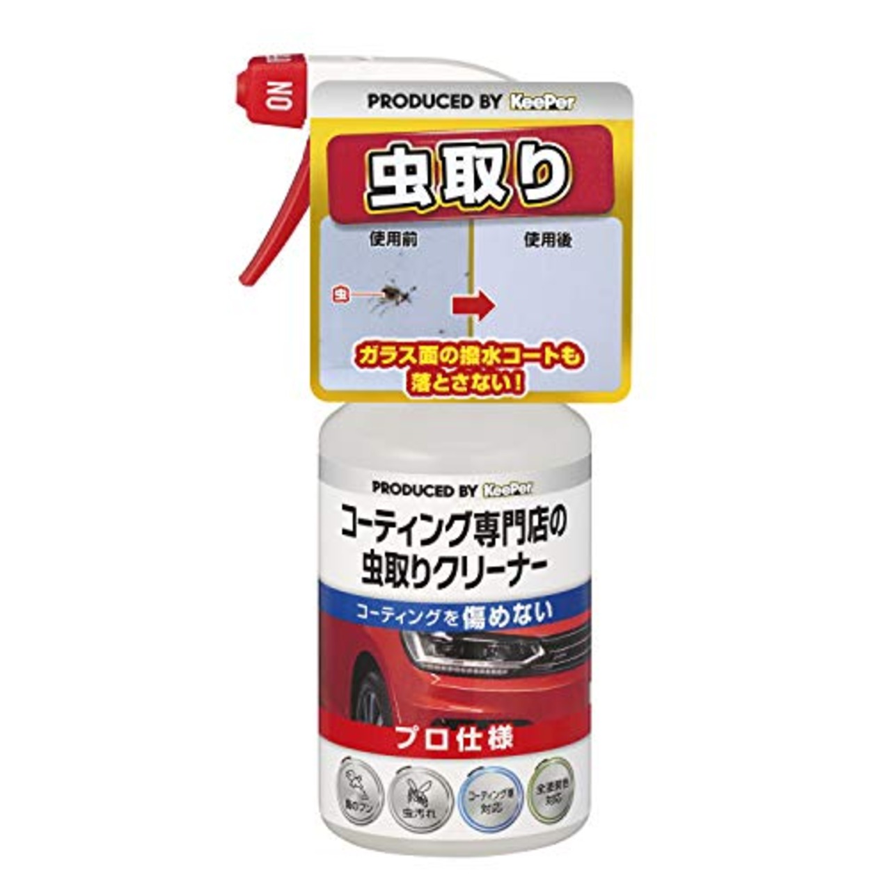 キーパー(KｅｅPｅｒ) 技研(KeePer技研) コーティング専門店の虫とりクリーナー 300mL I-03