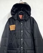 00s DOLCE&GABBANA D&G Leather Patch Down Jacket ITALY製