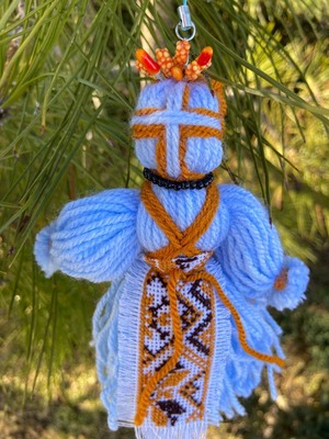 UA.Designer手作りモタンカ（ウクライナの御守り）