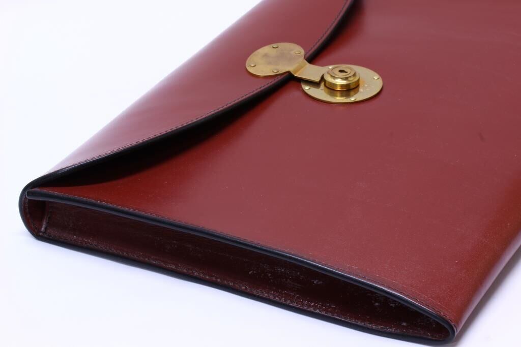 Rutherfords / Folio Case with 806 Lock / Chestnut | UNION WORKS