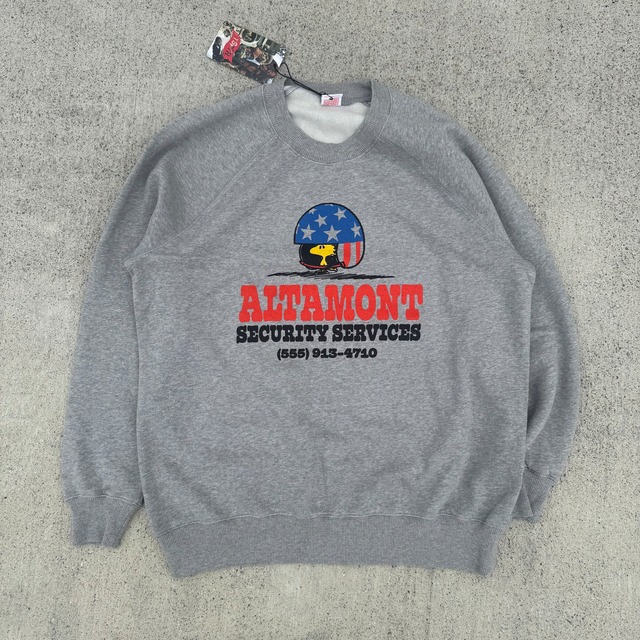 "SUKA Snoopy"  CREW SWEATSHIRT by tsptr