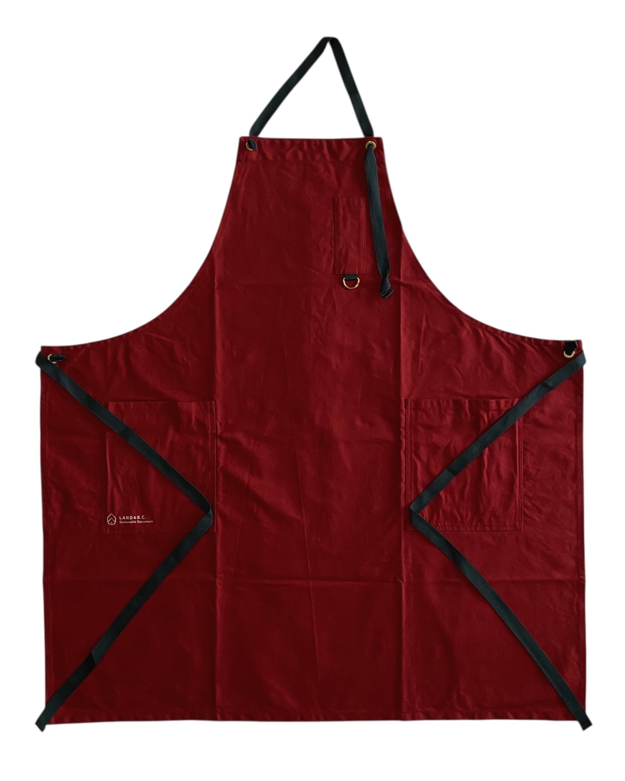 Daily apron BRD / デイリーエプロン（ボルドー） | LAND & B.C.