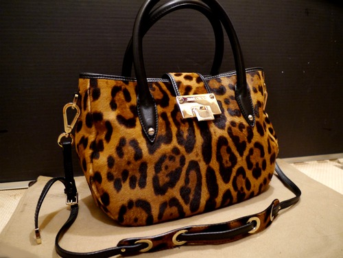 レア★JIMMY CHOO ジミーチュウ ハラコ素材 2way バッグ★