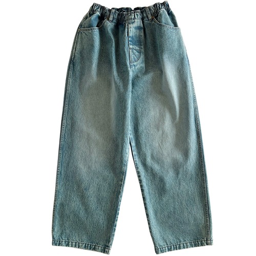 COMFORTABLE REASON / FADE STRAIGHT DENIM SAND BLUE