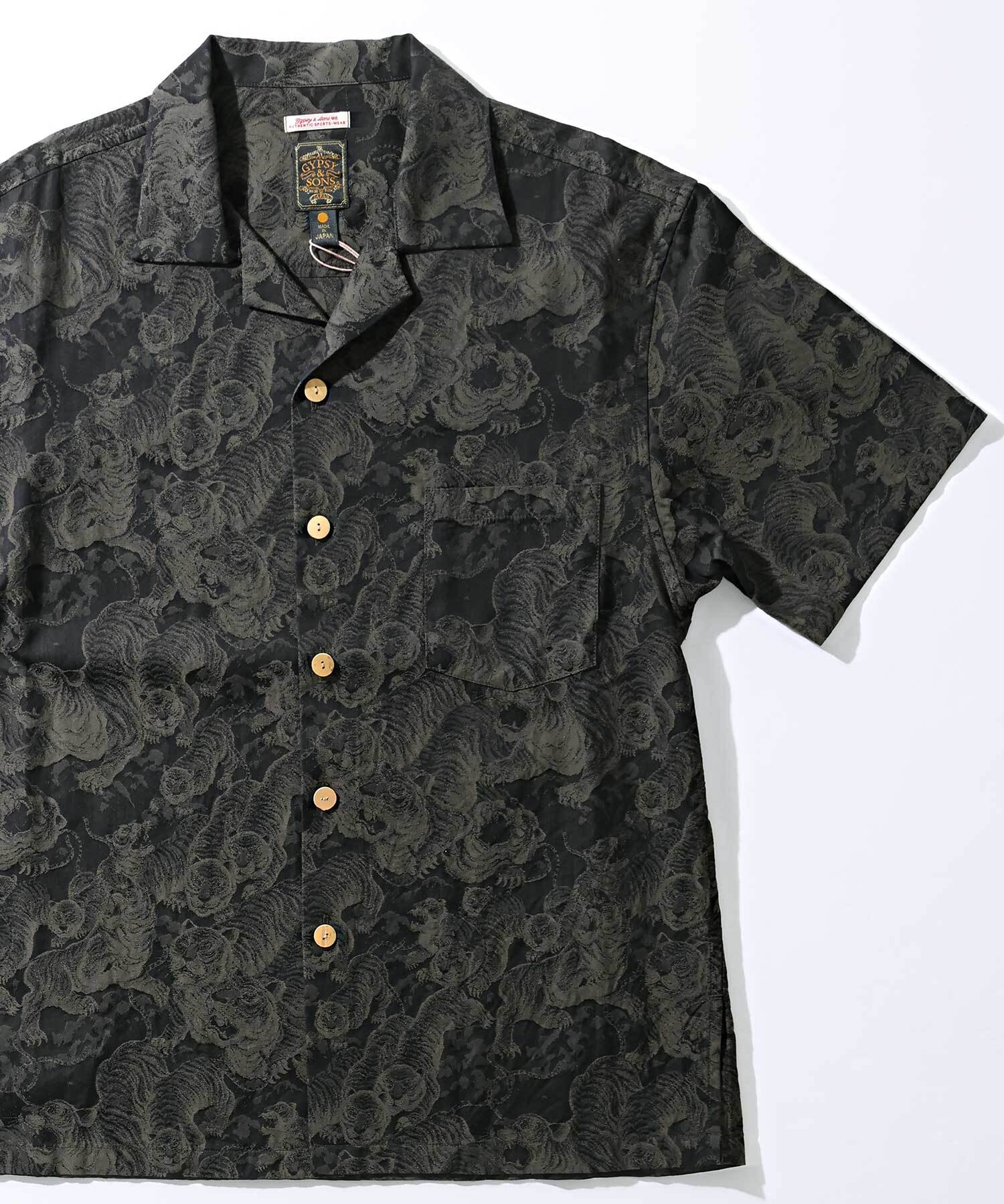 値下げABOUT タイガーシャツ JQ/HUNDRED TIGER S.S. SHIRTS 百虎シャツ GS2449927A | GYPSY&SONS