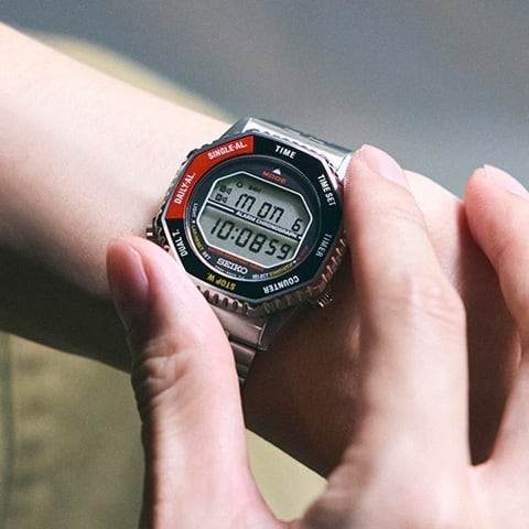 SEIKO セイコーセレクション Sシリーズ SBJG019 デジタル 10気圧防水