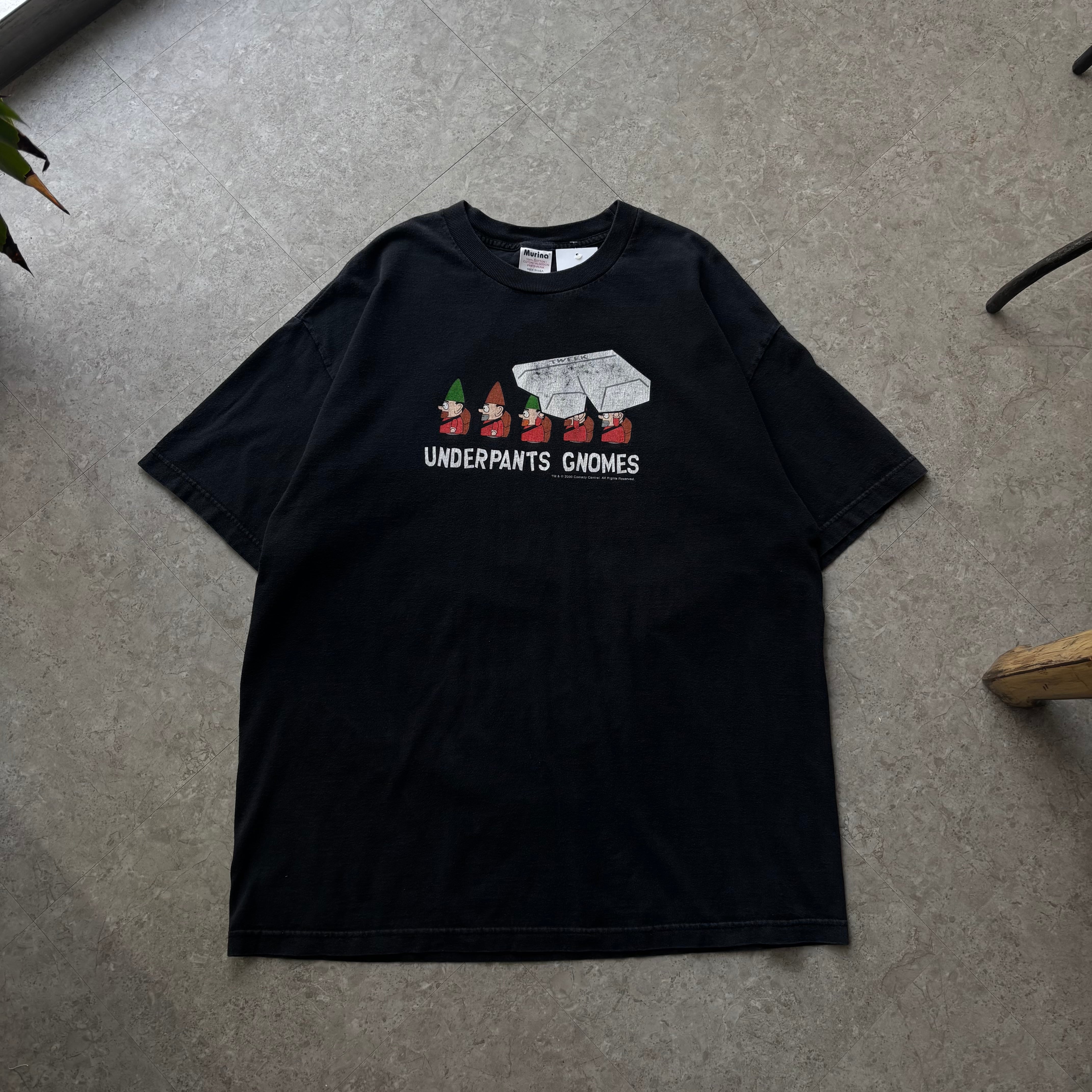 2000s SOUTH PARK " UNDERPANTS GNOMES " T-shirt