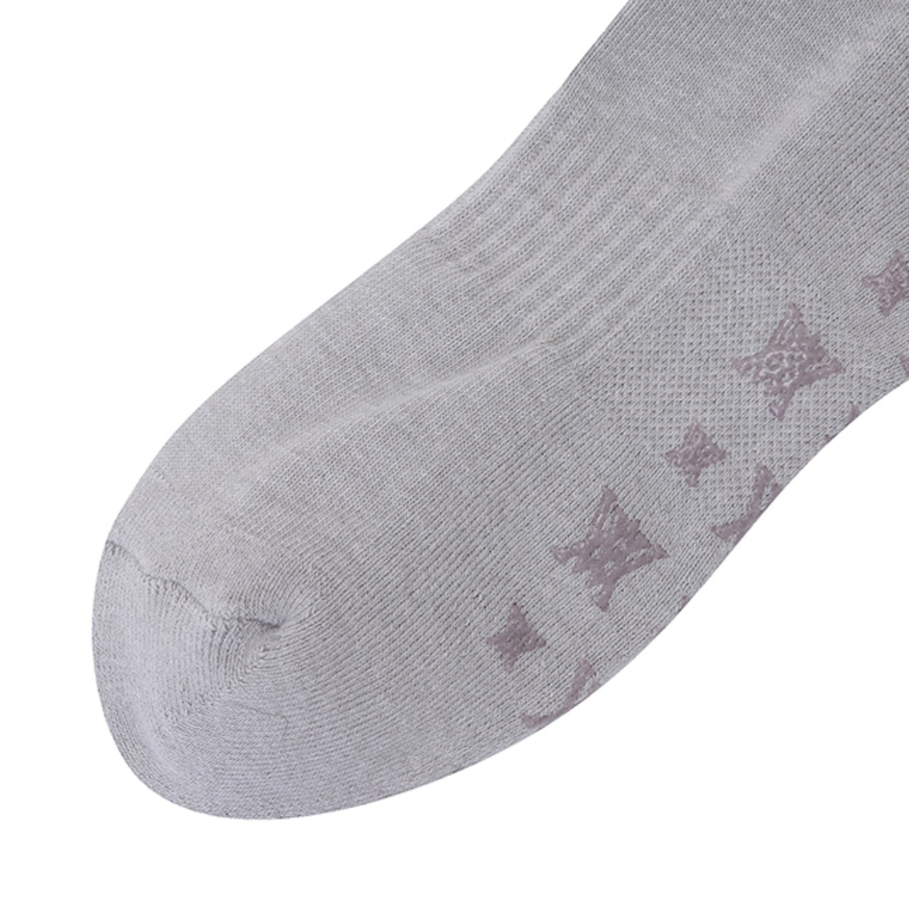 ANEW DOUBLE STRIPE LONG SOCKS [サイズ: F (AGCWMSC02MGF)] [カラー: MELLANGE GREY]