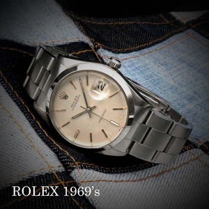 ROLEX / OYSTERDATE Ref.6694 / 1969's / mesh dial