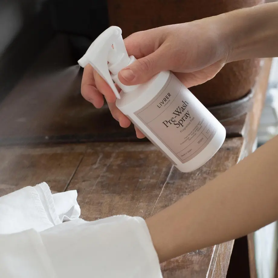 LIVRER プレウォッシュスプレー（150ml）／前処理・予洗い用スプレー
