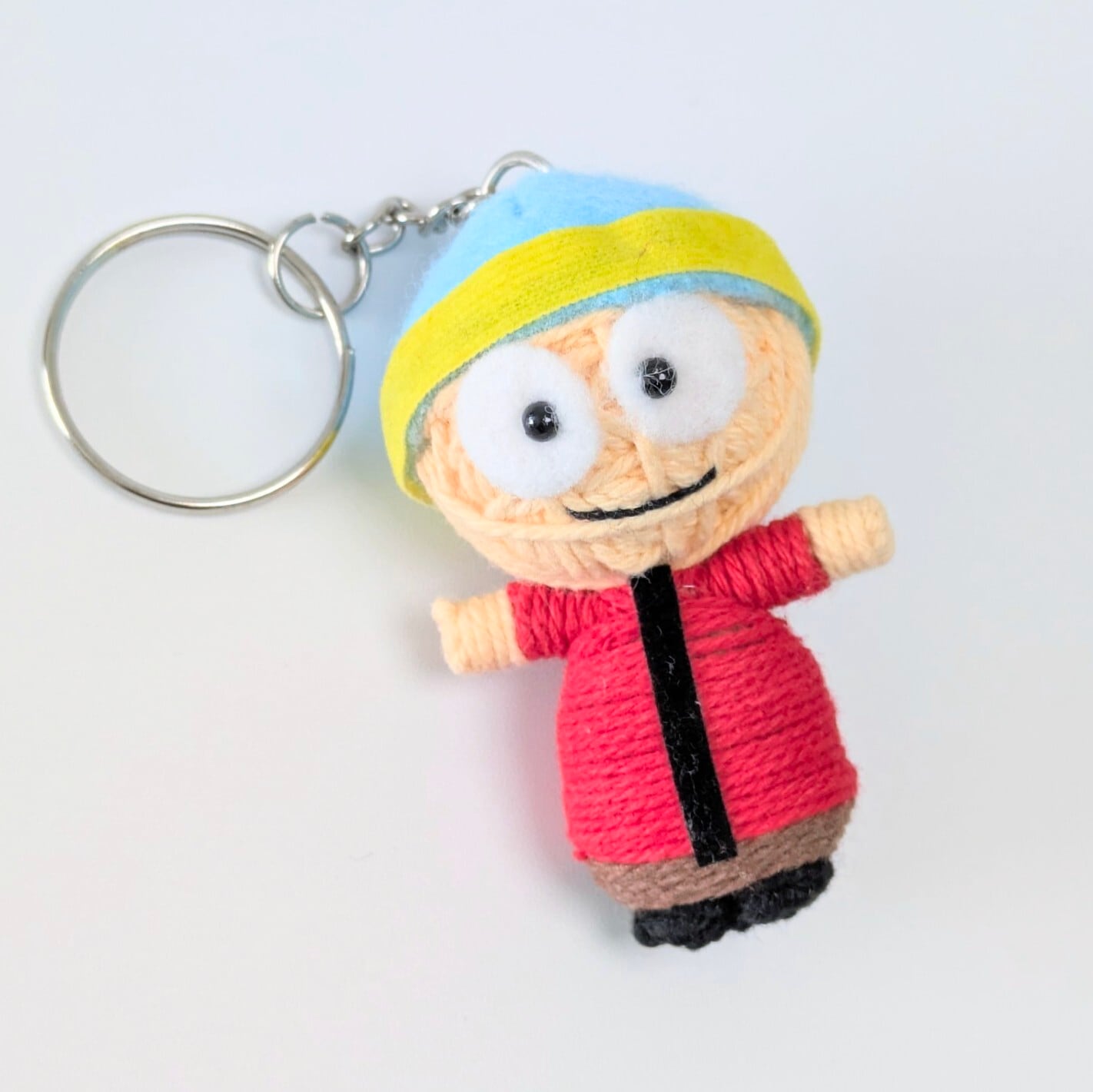 【 South Park ( サウスパーク ) / エリック カートマン 】 Voodoo doll KeyHolder / ブードゥー人形 / 身代わり人形 /お守り人形  〚アメリカン雑貨 アメトイ〛
