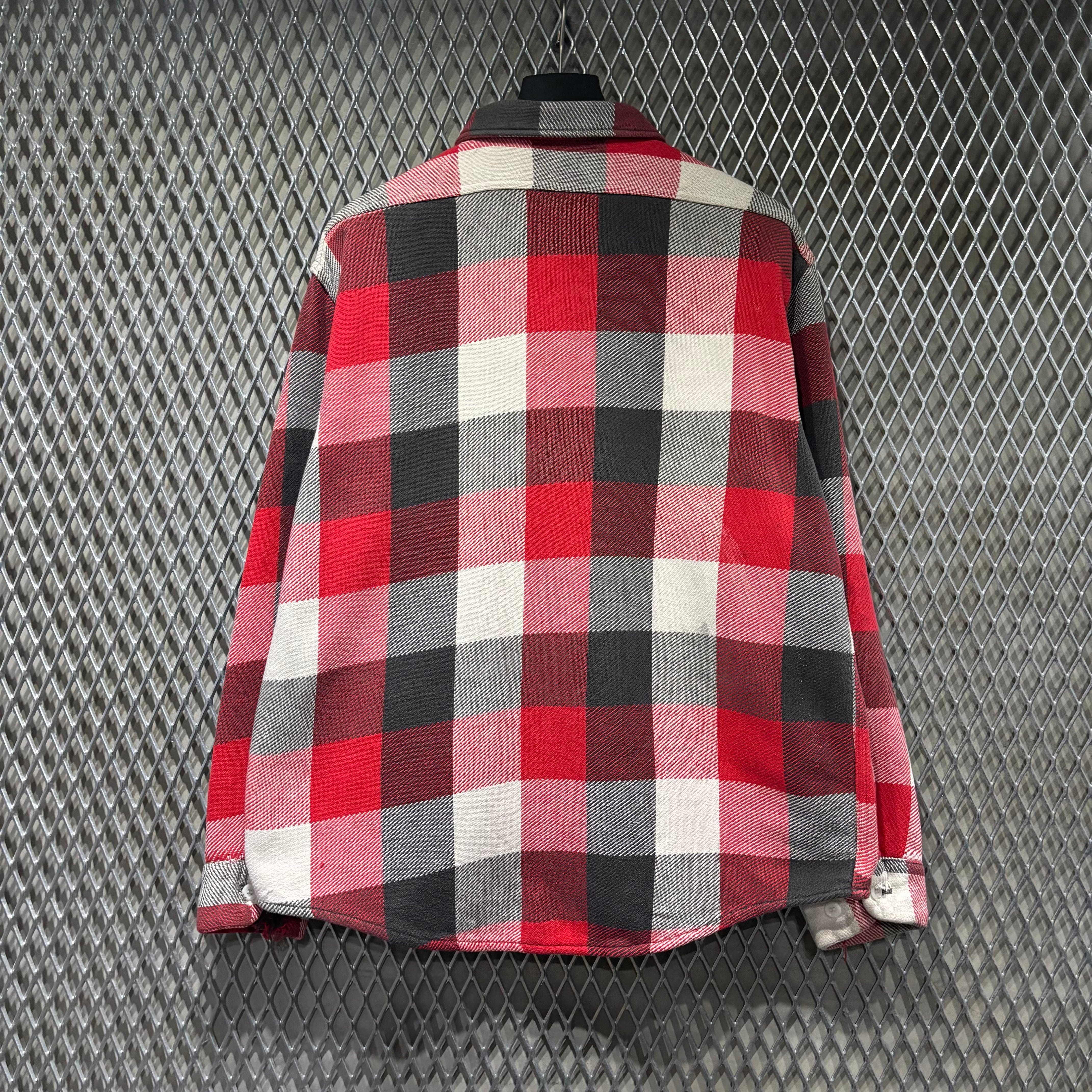 60s【W.T.GRANT】L/S Flannel Shirt | the Holic vintage clothing
