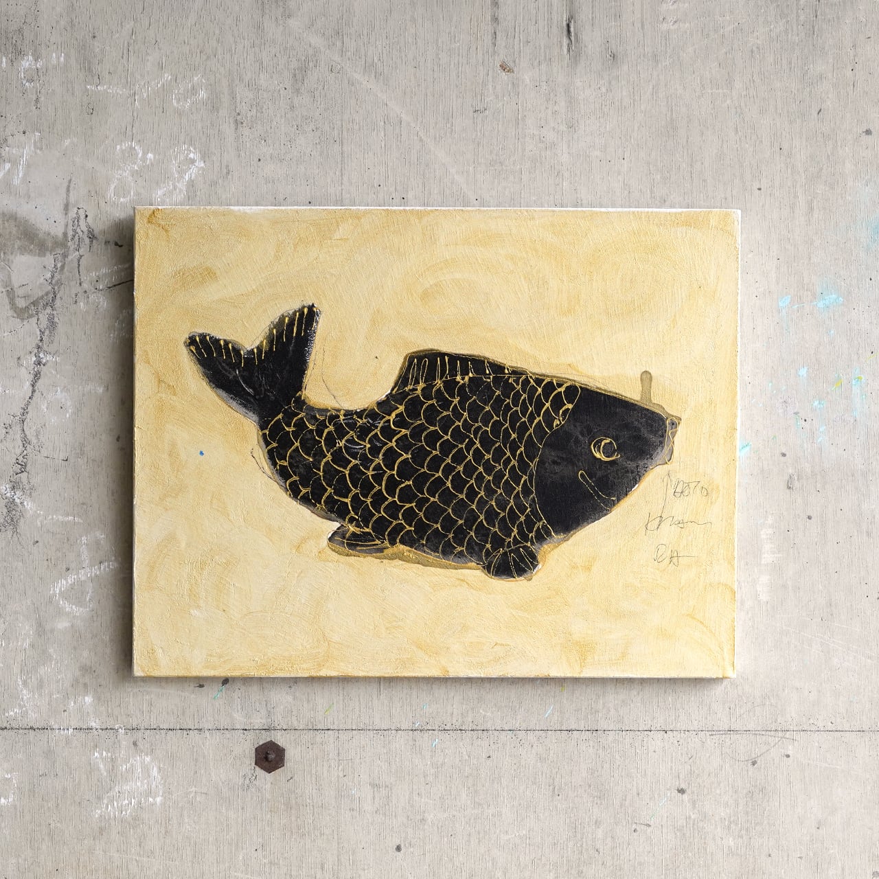 原画 F6「29397 趣味は全て形から入るタイプ 魚」 | NAOTO KITAMURA