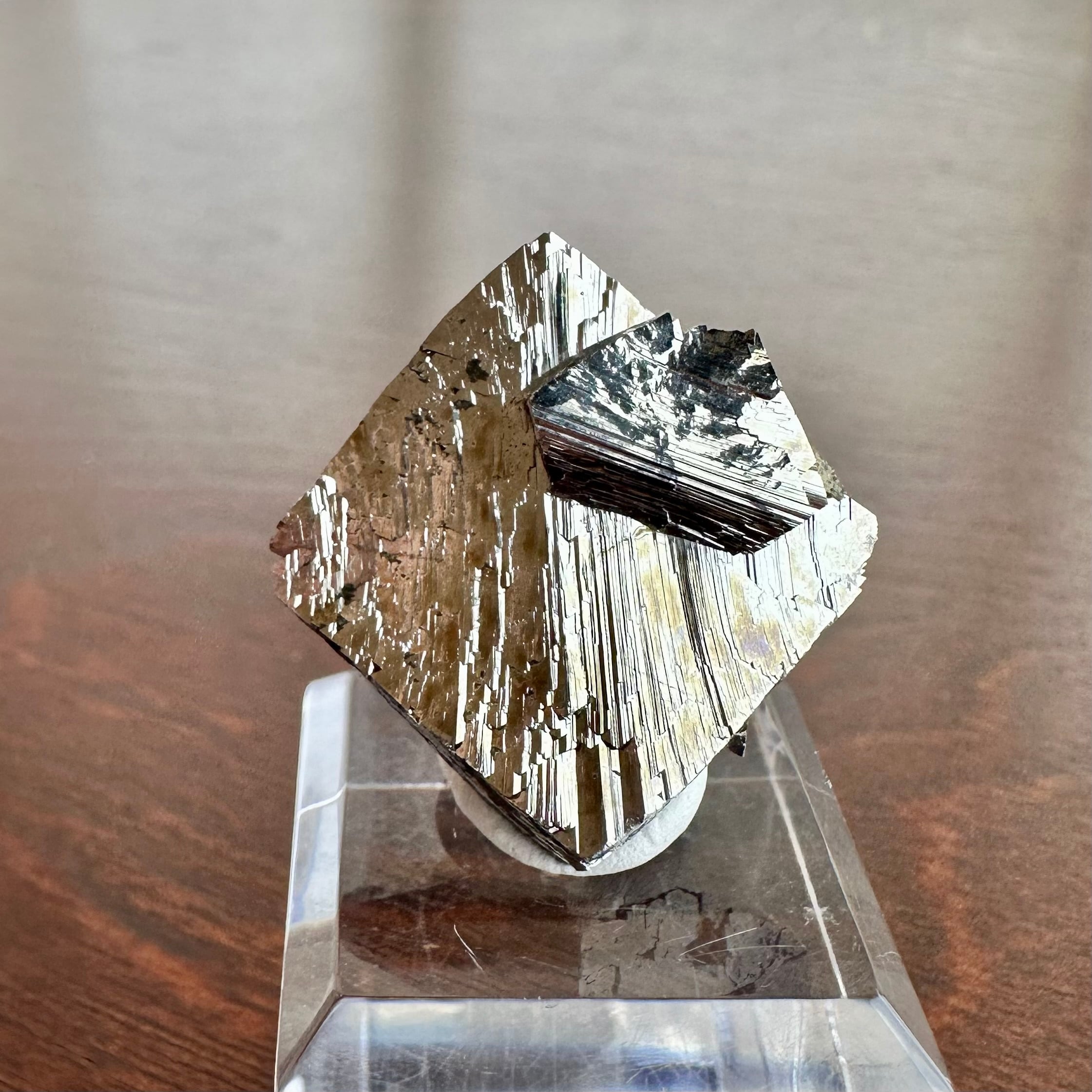 美♡パイライト原石No.1318 アルセノパイライト【Arsenopyrite】メキシコ産 | PEANUTS MINERALS