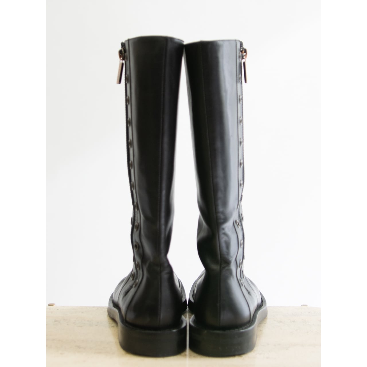 【CELINE】Leather Long Boots（セリーヌ レザーロングブーツ）