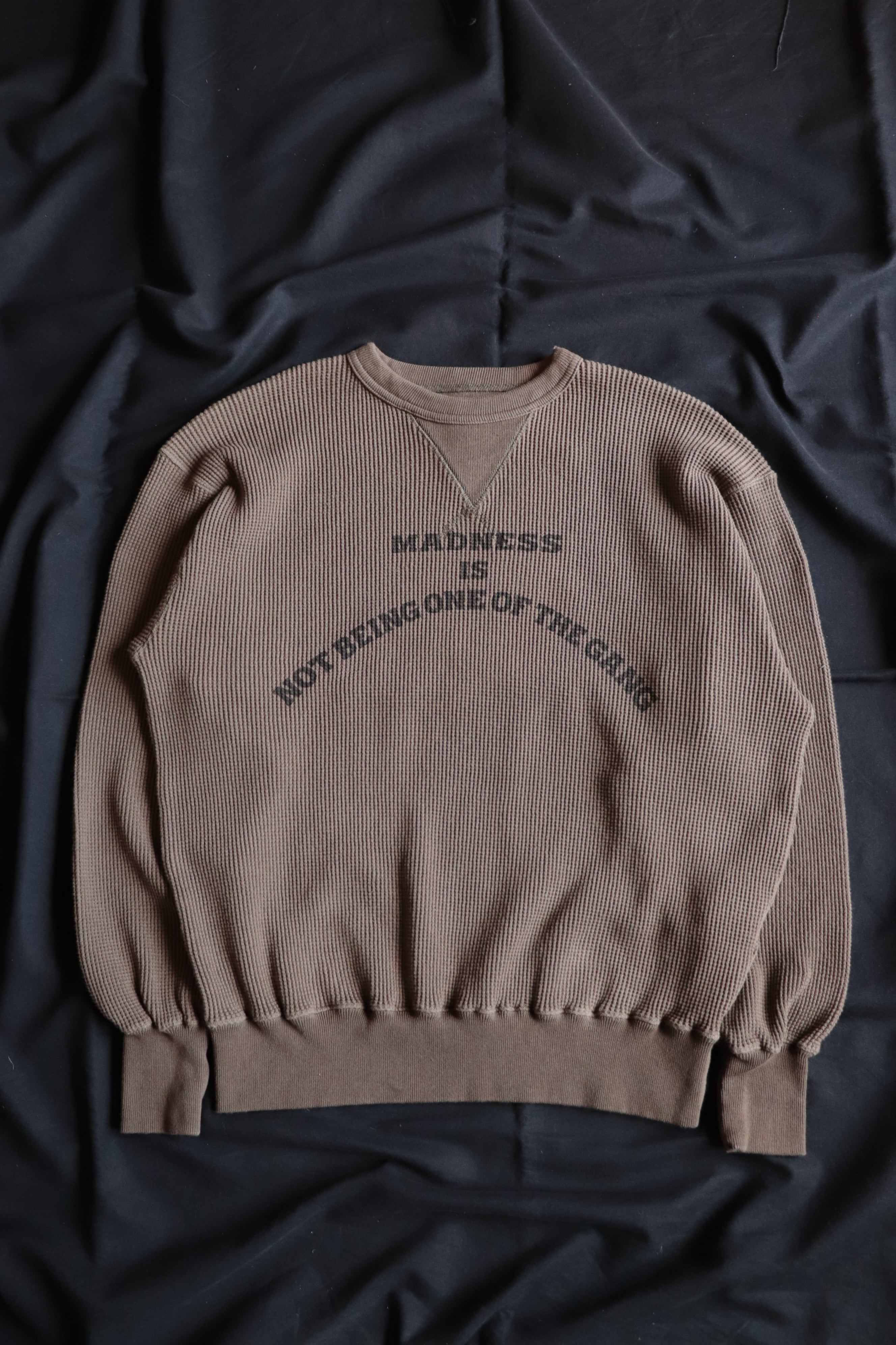 GYPSY & SONS/ジプシーアンドサンズ WAFFLE V SWEAT SHIRT GS2549938