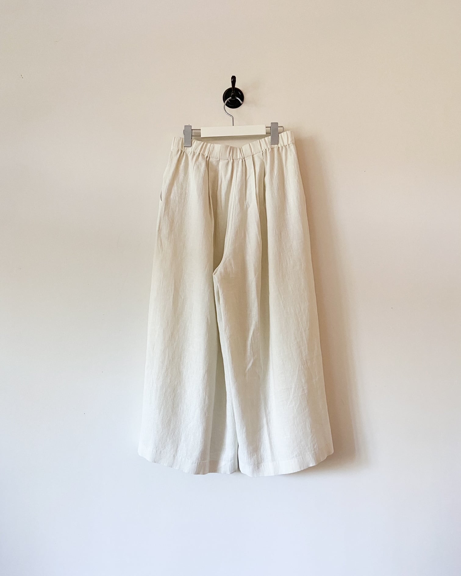 パンツ 25SS evam eva water linen culotte pants evam eva ウォーターリネンキュロットパンツ water linen culotte