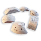 【木製クライミングホールド】SYMMETRIC PINCH-1 6P