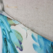 社交ダンス 衣装 スタンダード ドレス ワンピース レッスンウェア パーティドレス 白 水色 ホワイト系 ブルー系 ICHIOKU イチオク 花柄 フェミニン ロングドレス エレガント 薄手 通気性 ストレッチ ナイトパーティー おしゃれ 可愛い シンプル 2010年代 流行 トレンド レースデザイン 上品