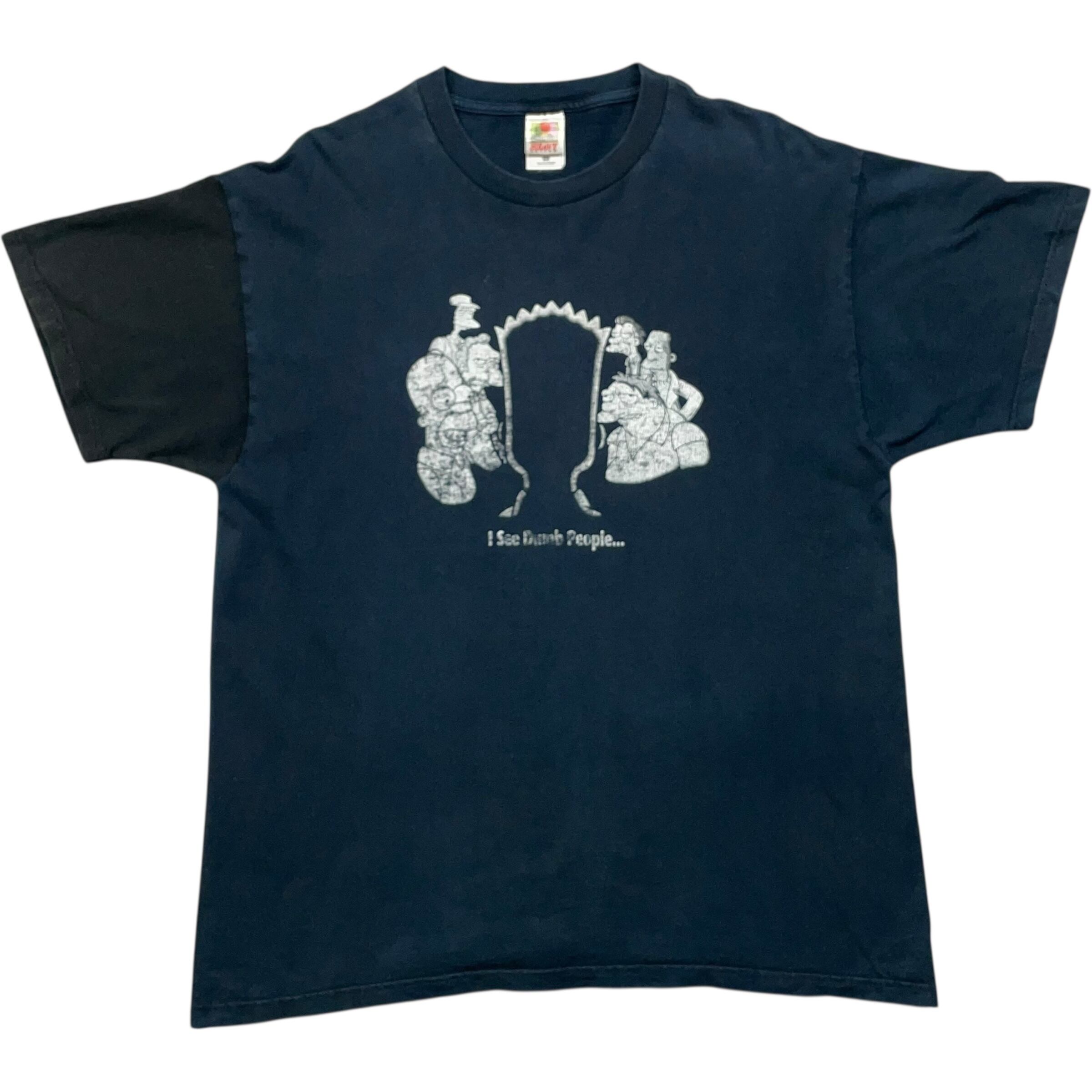 《XL》 FRUIT OF THE ROOM フルーツオブザルーム キャラTシャツ フロントプリント シンプソンズ シックスセンス パロディ no.7746