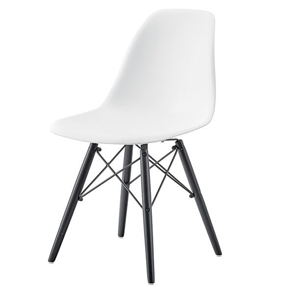 2脚セット イームズ Eames イス 椅子 チェア DSWシェルチェアー BR