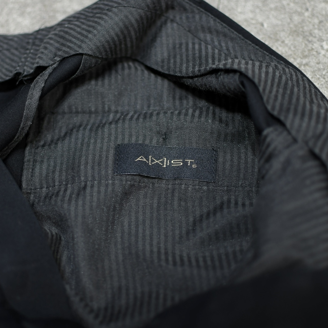AXIST rayon blend 2tuck slacks