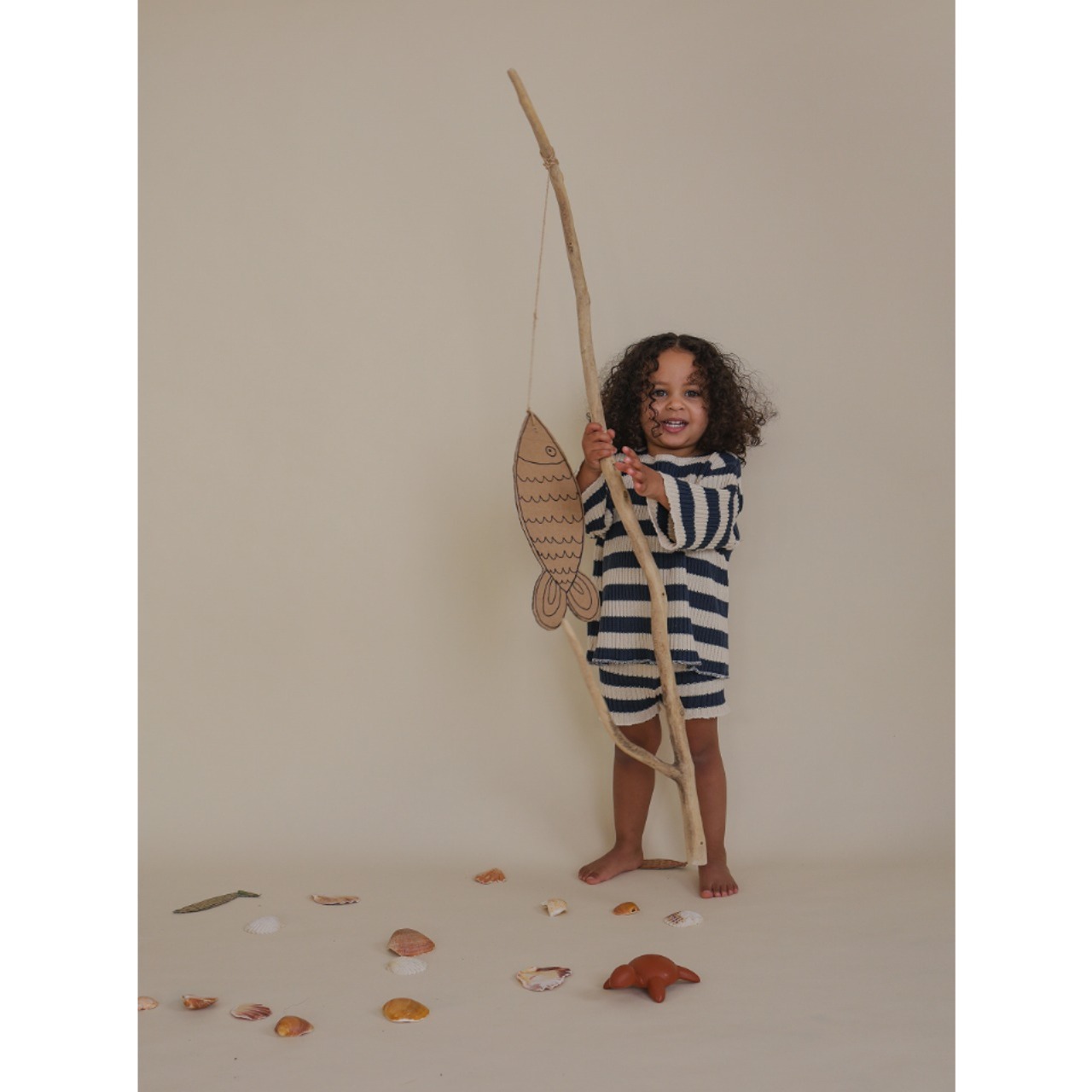 organiczoo　Sailor Stripes Knitted Sweater