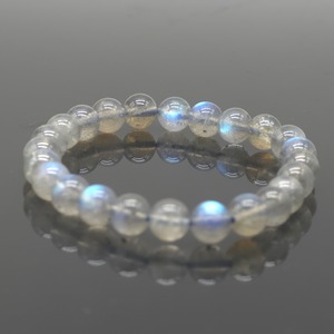 [透明度]ラブラドライトブレスレット 8mm 手首15cm