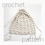 [Pattern] ビッグメッシュナップサック