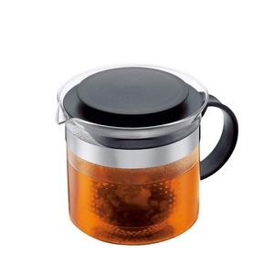 【新着特価】BODUM ボダム ティーポット ティー BISTRO NOUVEAU ビストロヌーボー ティーポット 1000ml ブラック 紅茶 緑茶 中国茶 ハーブティー フルーツティー プラスチックフィルター ガラスビーカー 食洗器可 1875-01