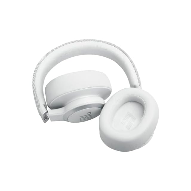 JBL LIVE 770 NC ホワイト JBL - Live 770NC Wireless Noise Cancelling - White | P.C. Richard