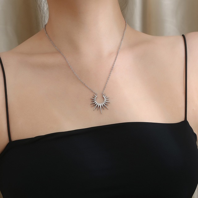 Radial Chain Necklace(2color)　　V822