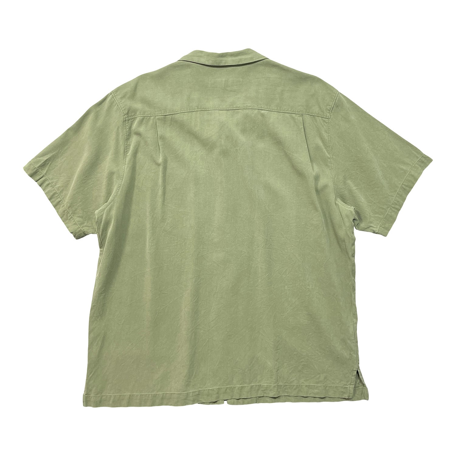 USA 古着 Tommy Bahama トミーバハマ シルク 開襟 アロハシャツ